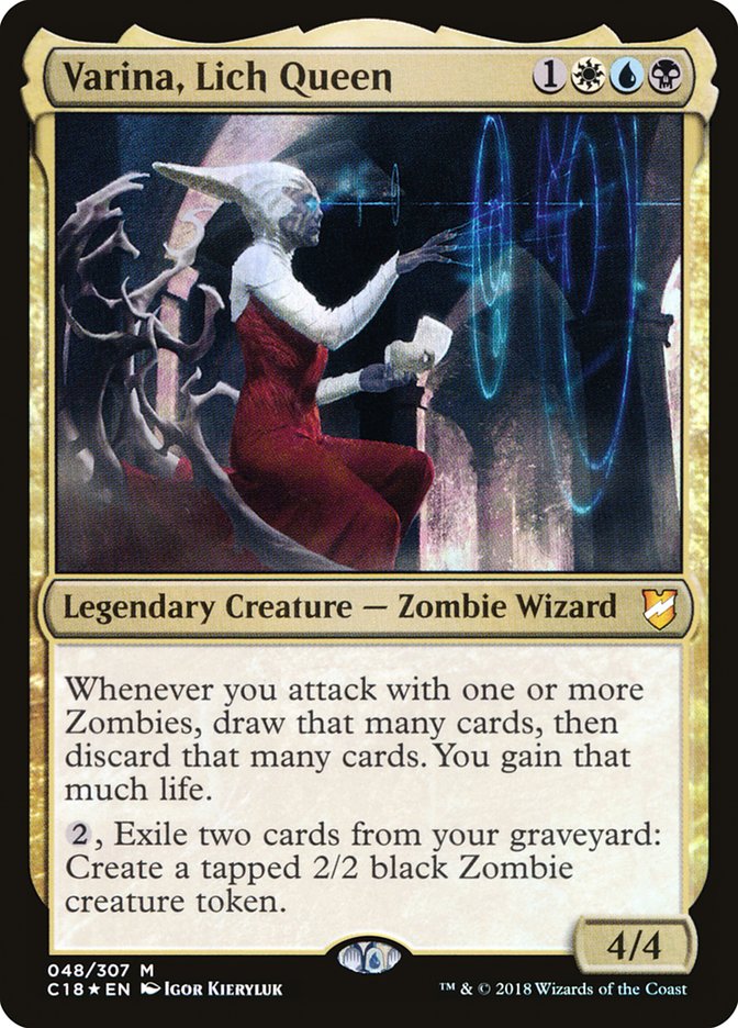 Varina, Lich Queen [Commander 2018] - Magic: The Gathering - Card Brawlers | Quebec | Canada |