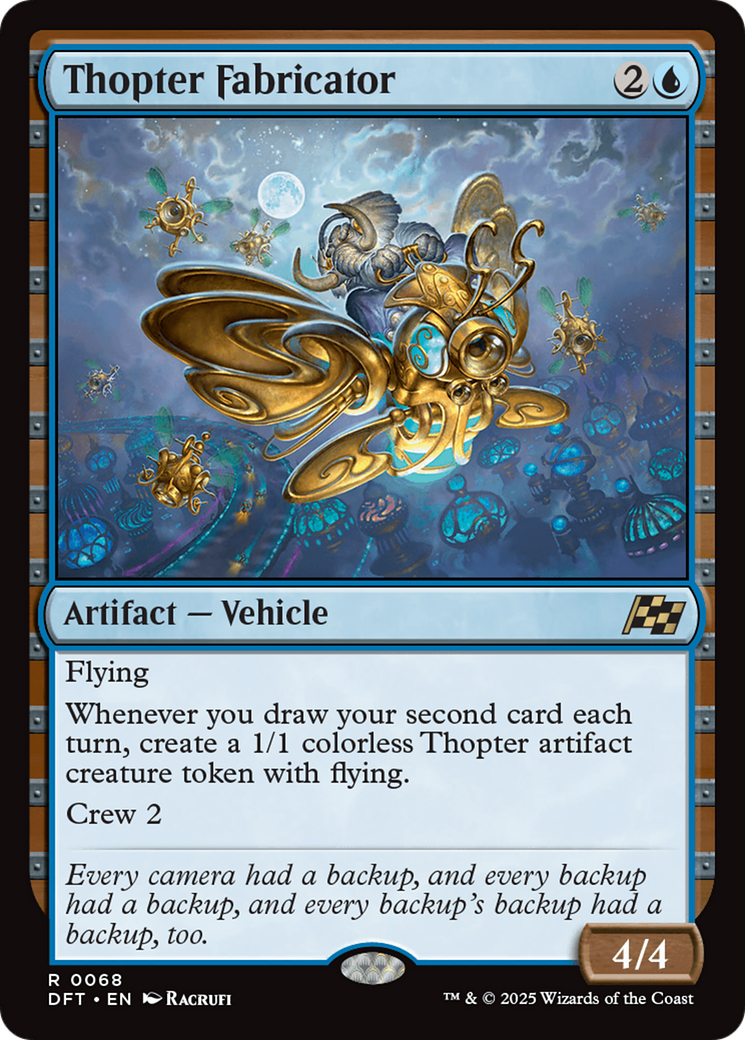 Thopter Fabricator [Aetherdrift] - Magic: The Gathering - Card Brawlers | Quebec | Canada |