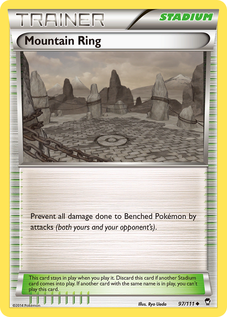 Mountain Ring (97/111) [XY: Furious Fists] - Pokémon - Card Brawlers | Quebec | Canada |
