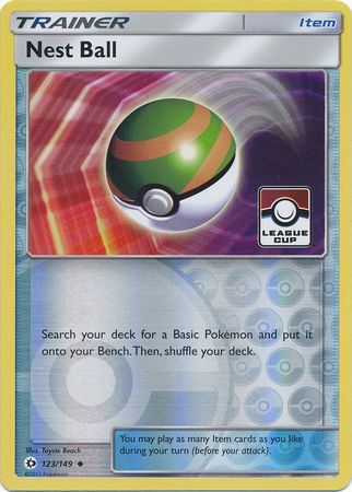 Nest Ball (123/149) (League Promo) [Sun & Moon: Base Set] - Pokémon - Card Brawlers | Quebec | Canada |