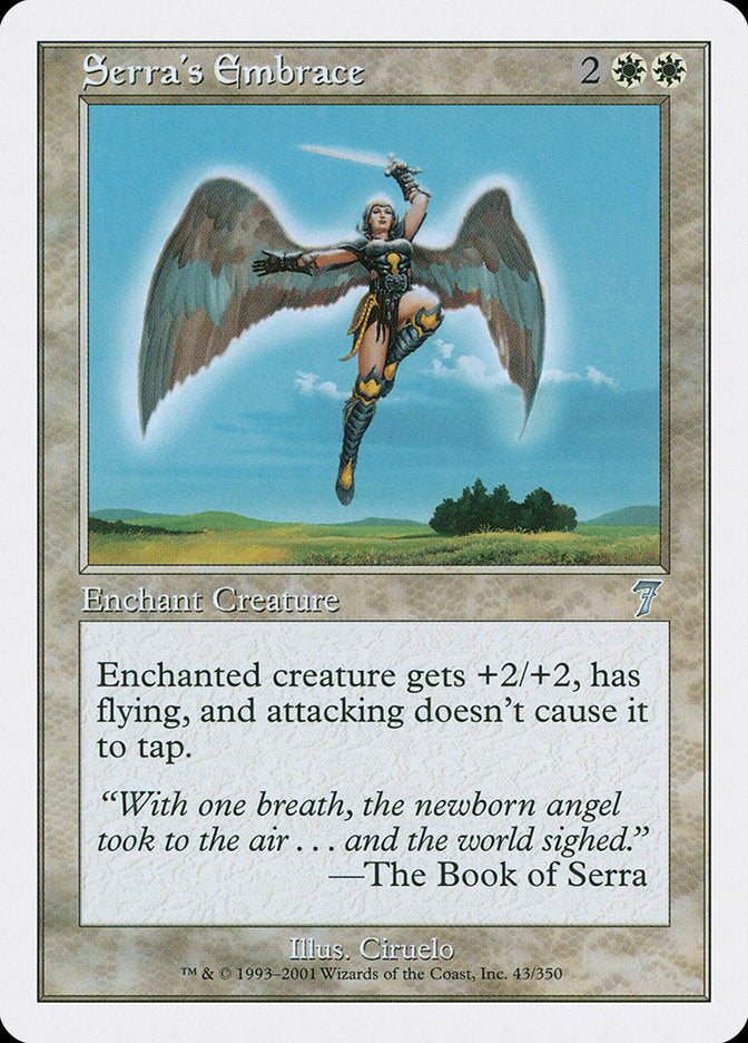 Serra's Embrace [Seventh Edition] - Magic: The Gathering - Card Brawlers | Quebec | Canada |