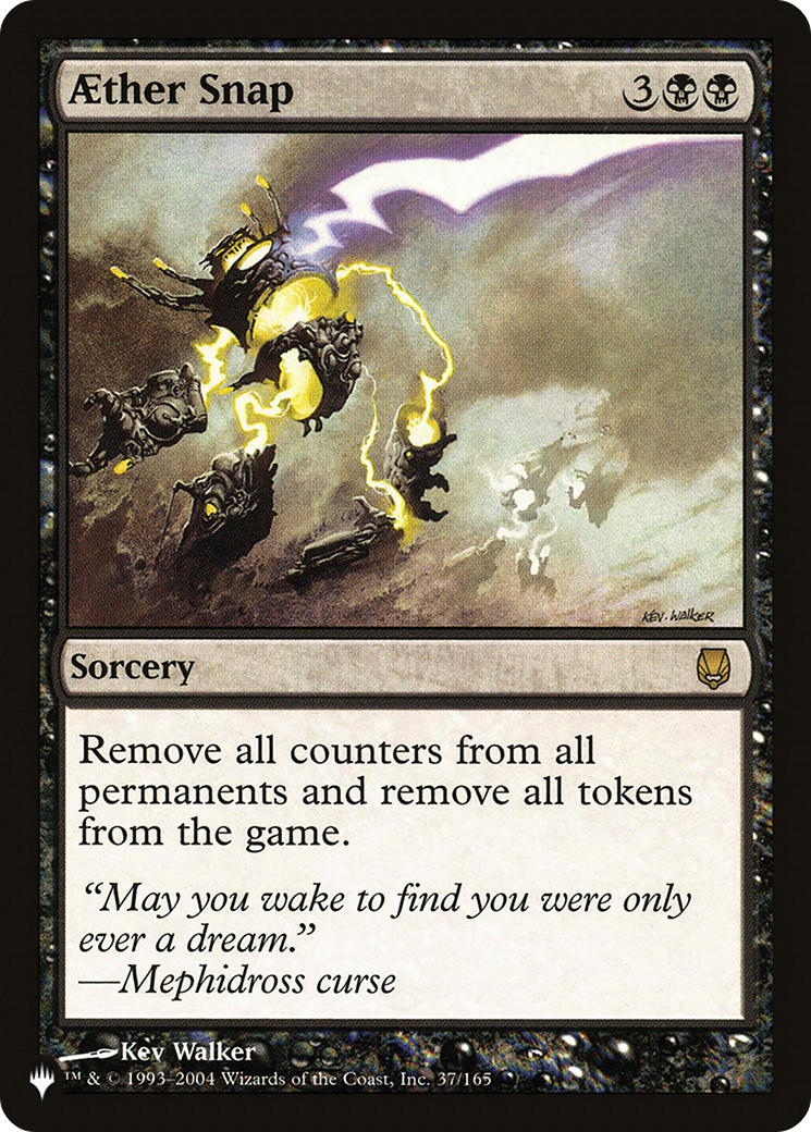 Aether Snap [The List] - Magic: The Gathering - Card Brawlers | Quebec | Canada |