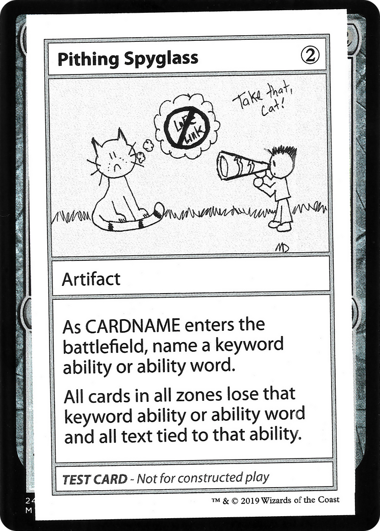 Pithing Spyglass (2021 Edition) [Mystery Booster Playtest Cards] - Magic: The Gathering - Card Brawlers | Quebec | Canada |