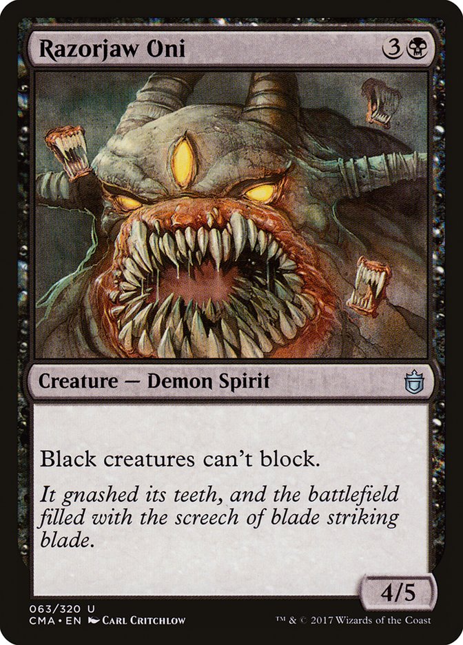 Razorjaw Oni [Commander Anthology] - Magic: The Gathering - Card Brawlers | Quebec | Canada |