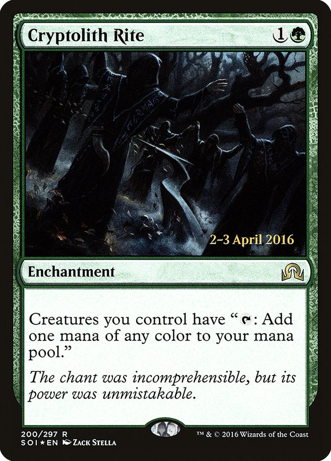 Cryptolith Rite [Shadows over Innistrad Prerelease Promos] - Magic: The Gathering - Card Brawlers | Quebec | Canada |