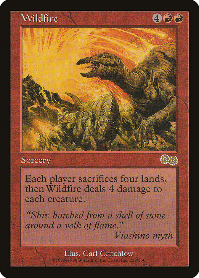 Wildfire [Urza's Saga] - Magic: The Gathering - Card Brawlers | Quebec | Canada |