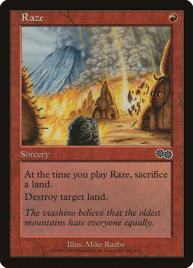 Raze [Urza's Saga] - Magic: The Gathering - Card Brawlers | Quebec | Canada |