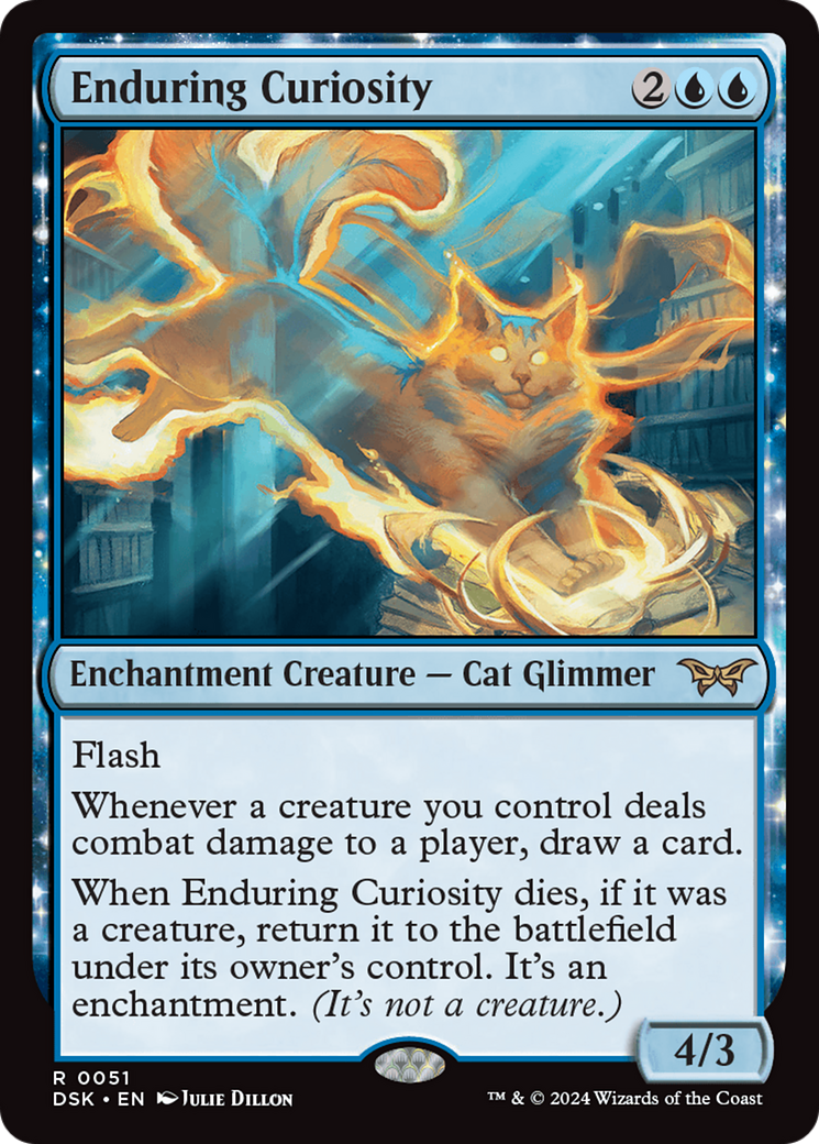 Enduring Curiosity [Duskmourn: House of Horror] - Magic: The Gathering - Card Brawlers | Quebec | Canada |