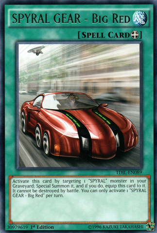 SPYRAL GEAR - Big Red [TDIL-EN089] Rare - Yu-Gi-Oh! - Card Brawlers | Quebec | Canada |