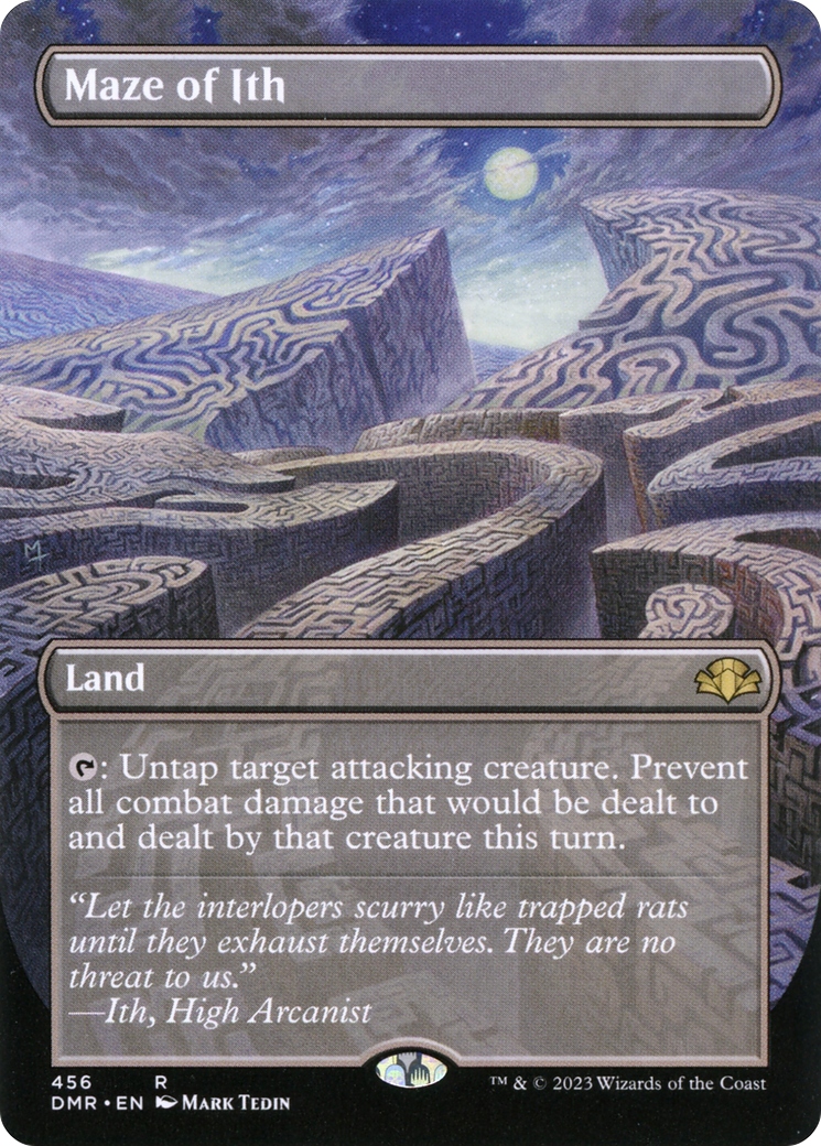 Maze of Ith (Borderless Alternate Art) [Dominaria Remastered] - Magic: The Gathering - Card Brawlers | Quebec | Canada |