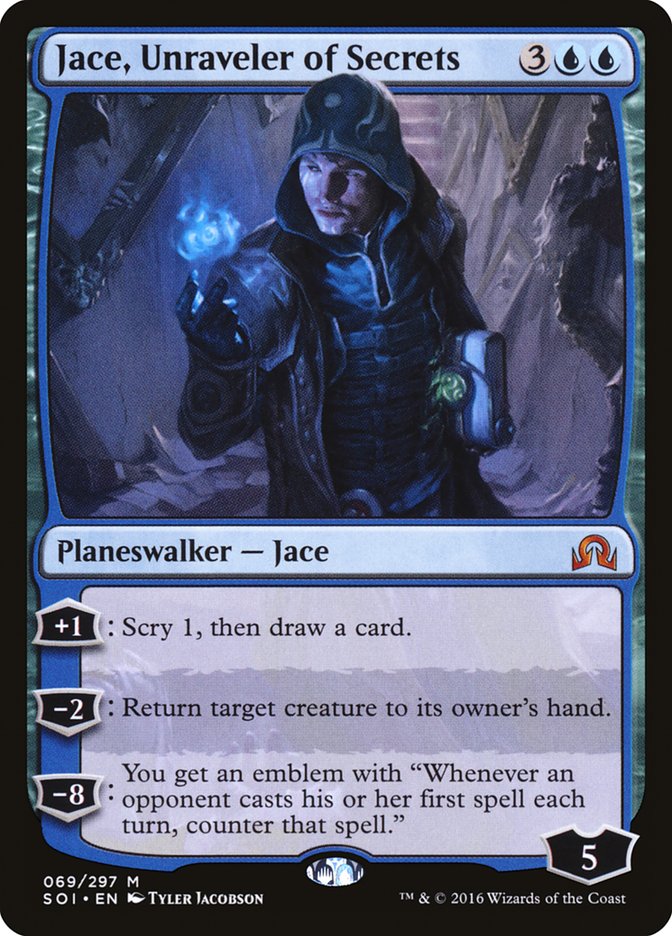 Jace, Unraveler of Secrets [Shadows over Innistrad] - Magic: The Gathering - Card Brawlers | Quebec | Canada |