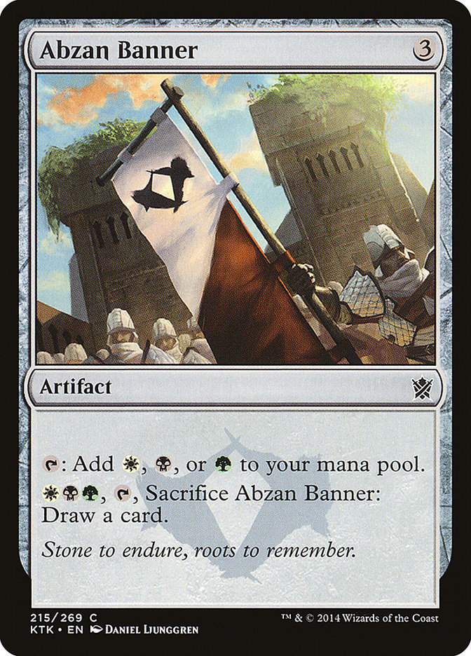 Abzan Banner [Khans of Tarkir] - Magic: The Gathering - Card Brawlers | Quebec | Canada |