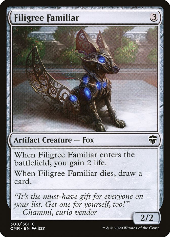 Filigree Familiar [Commander Legends] - Magic: The Gathering - Card Brawlers | Quebec | Canada |