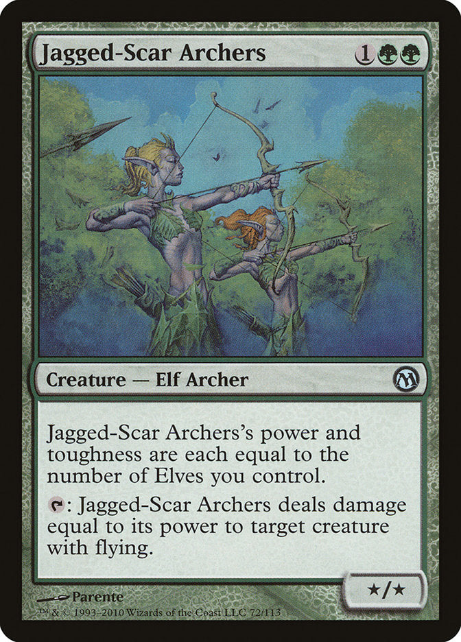 Jagged-Scar Archers [Duels of the Planeswalkers] - Magic: The Gathering - Card Brawlers | Quebec | Canada |