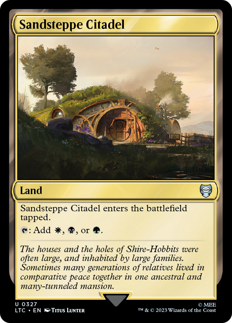 Sandsteppe Citadel [The Lord of the Rings: Tales of Middle-Earth Commander] - Magic: The Gathering - Card Brawlers | Quebec | Canada |