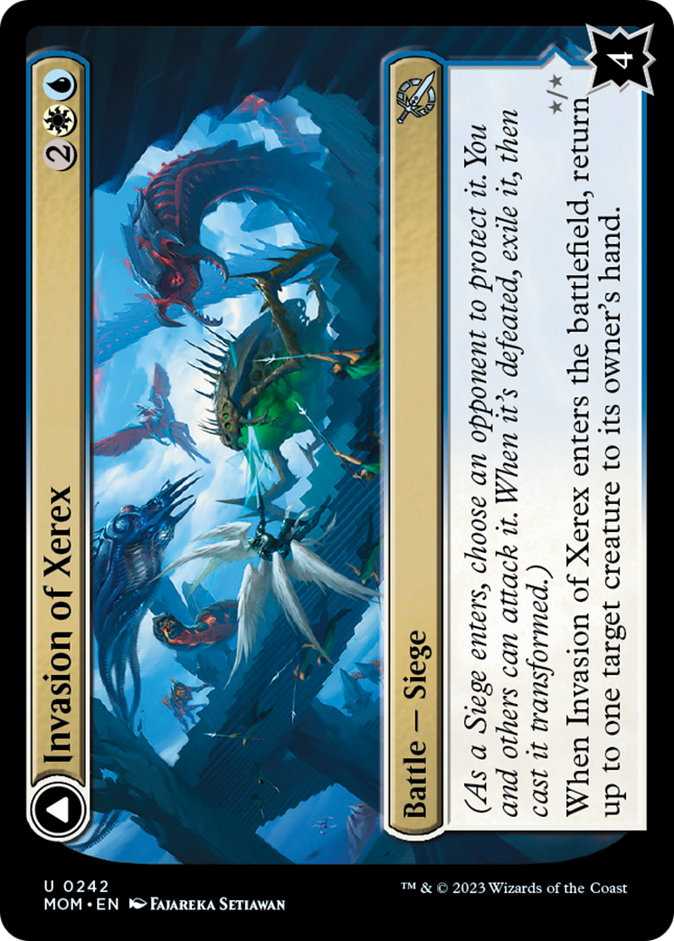 Invasion of Xerex // Vertex Paladin [March of the Machine] - Magic: The Gathering - Card Brawlers | Quebec | Canada |