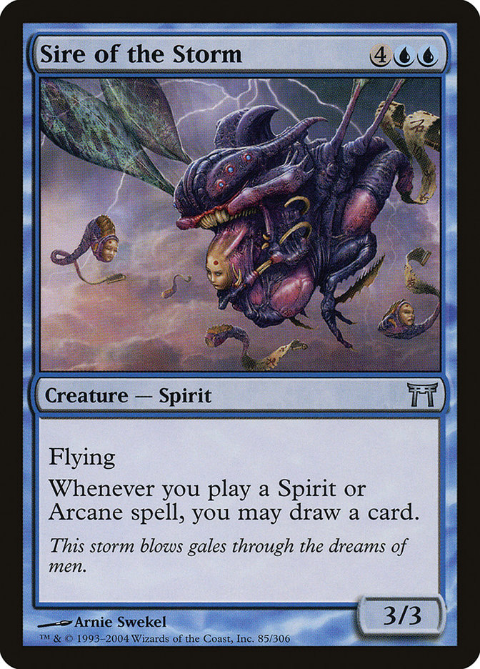 Sire of the Storm [Champions of Kamigawa] - Magic: The Gathering - Card Brawlers | Quebec | Canada |