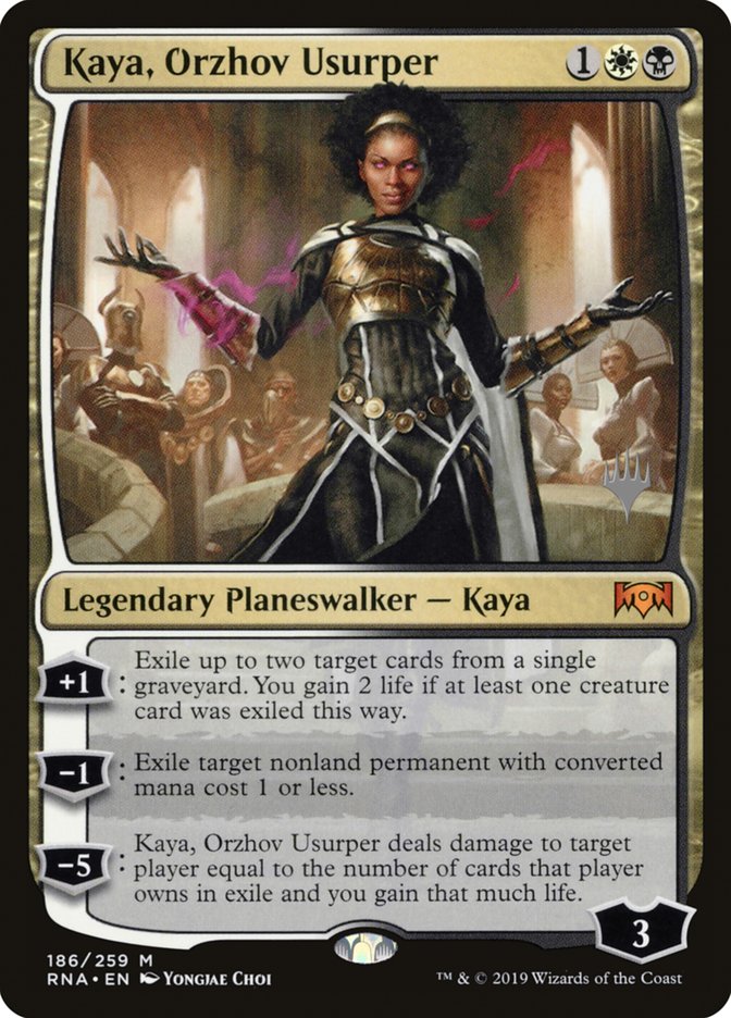 Kaya, Orzhov Usurper (Promo Pack) [Ravnica Allegiance Promos] - Magic: The Gathering - Card Brawlers | Quebec | Canada |