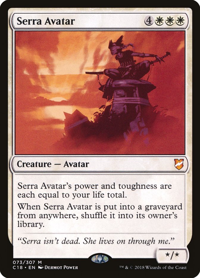 Serra Avatar [Commander 2018] - Magic: The Gathering - Card Brawlers | Quebec | Canada |