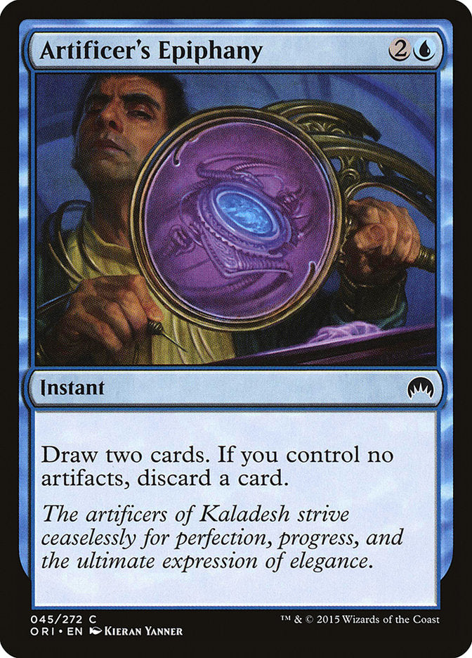 Artificer's Epiphany [Magic Origins] - Magic: The Gathering - Card Brawlers | Quebec | Canada |