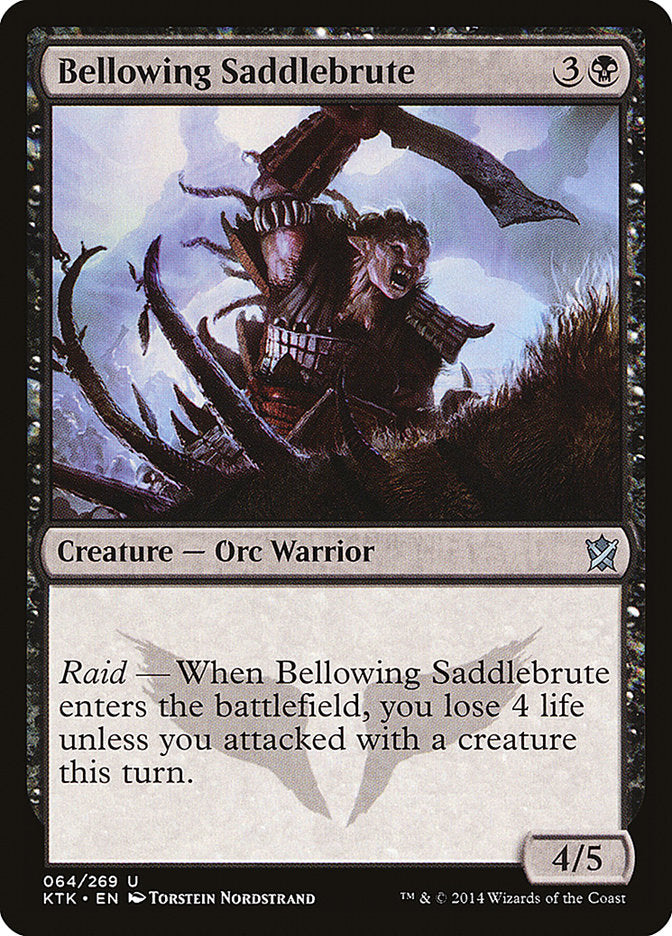 Bellowing Saddlebrute [Khans of Tarkir] - Magic: The Gathering - Card Brawlers | Quebec | Canada |