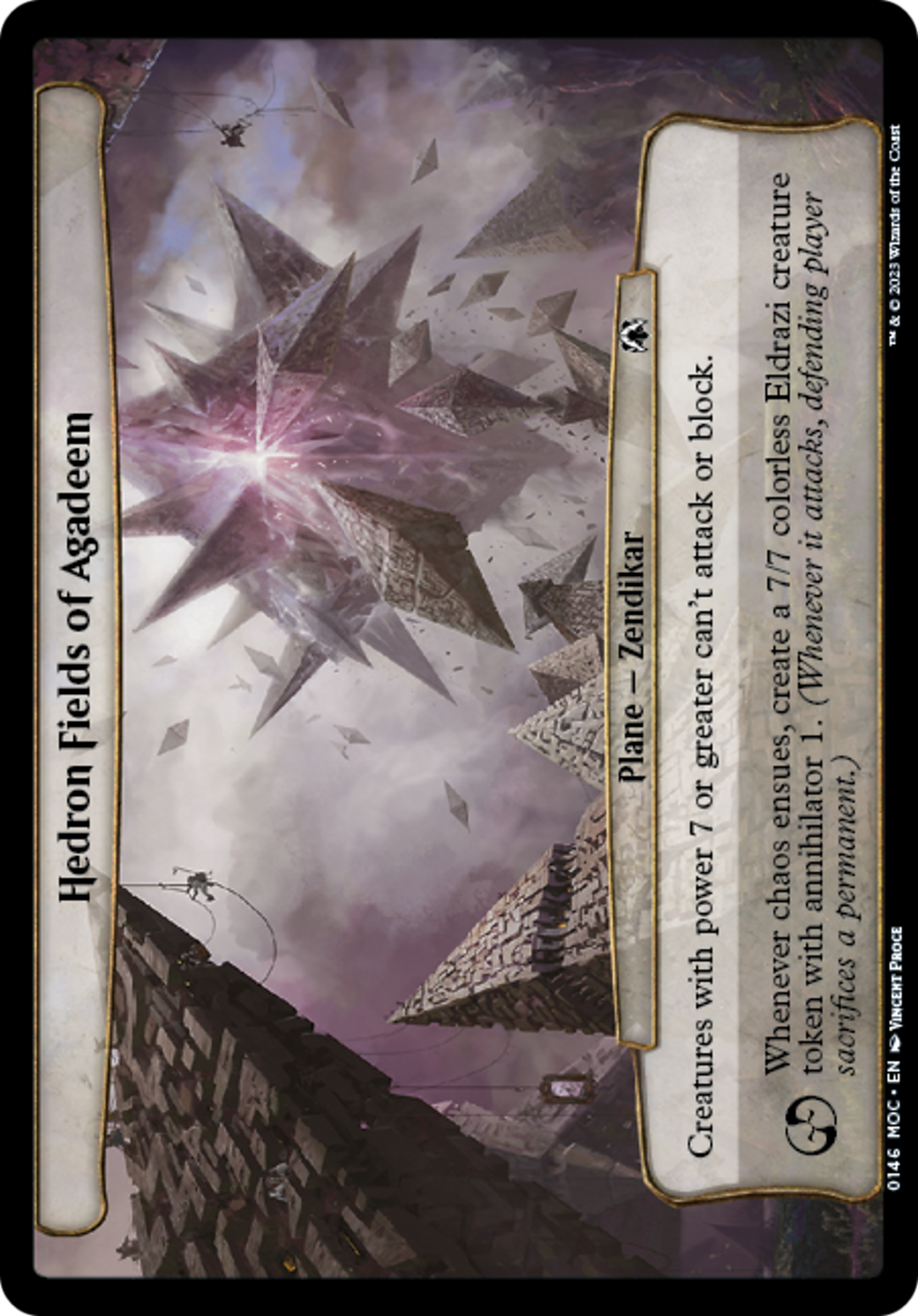 Hedron Fields of Agadeem [March of the Machine Commander] - Magic: The Gathering - Card Brawlers | Quebec | Canada |