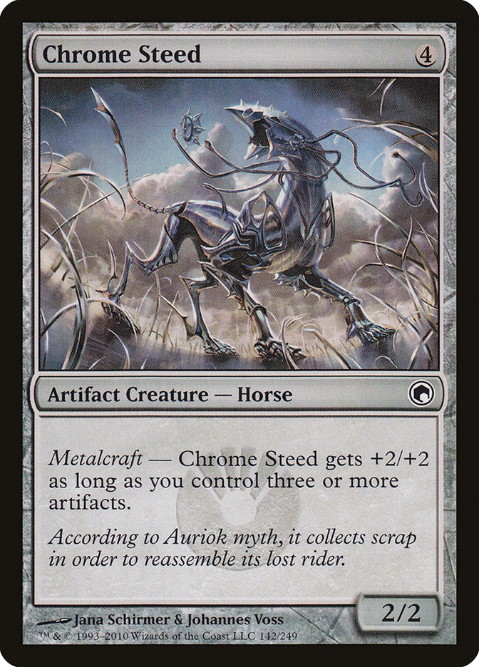 Chrome Steed [Scars of Mirrodin] - Magic: The Gathering - Card Brawlers | Quebec | Canada |