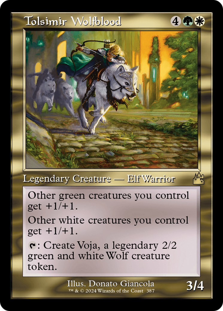 Tolsimir Wolfblood (Retro Frame) [Ravnica Remastered] - Magic: The Gathering - Card Brawlers | Quebec | Canada |