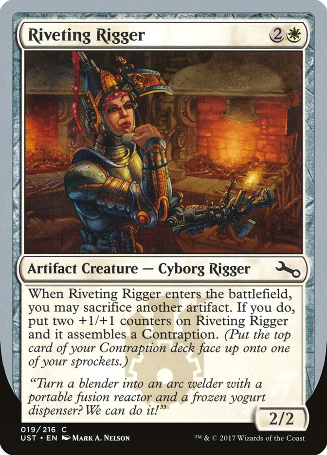 Riveting Rigger [Unstable] - Magic: The Gathering - Card Brawlers | Quebec | Canada |