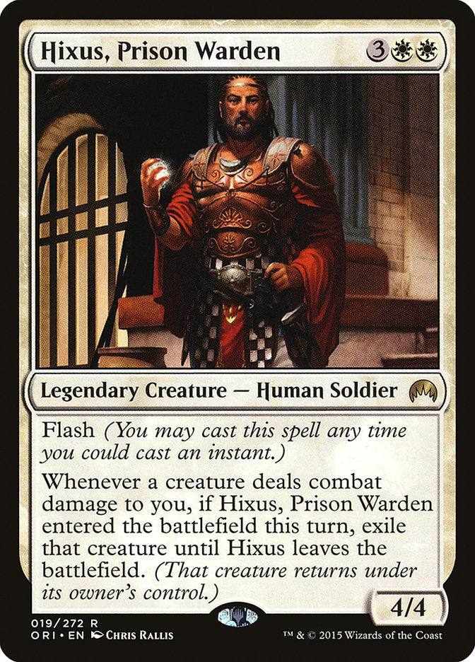 Hixus, Prison Warden [Magic Origins] - Magic: The Gathering - Card Brawlers | Quebec | Canada |