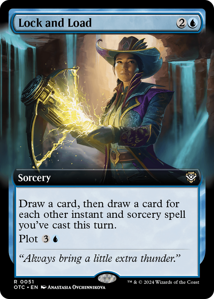 Lock and Load (Extended Art) [Outlaws of Thunder Junction Commander] - Magic: The Gathering - Card Brawlers | Quebec | Canada |