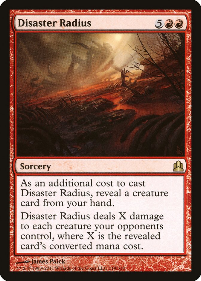 Disaster Radius [Commander 2011] - Magic: The Gathering - Card Brawlers | Quebec | Canada |