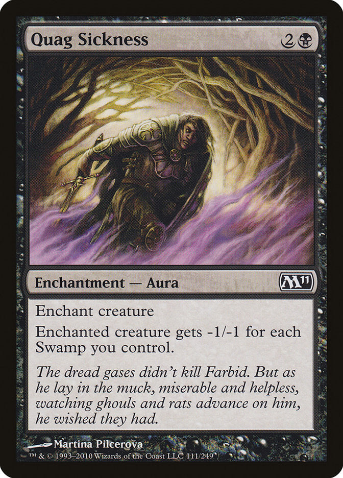Quag Sickness [Magic 2011] - Magic: The Gathering - Card Brawlers | Quebec | Canada |
