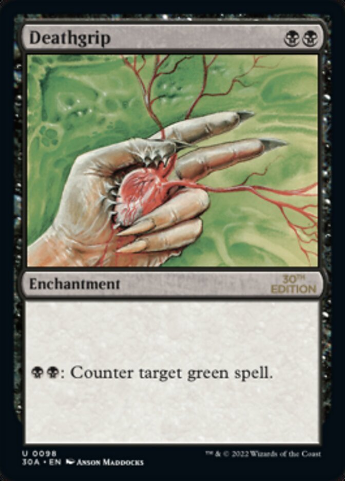 Deathgrip [30th Anniversary Edition] - Magic: The Gathering - Card Brawlers | Quebec | Canada |