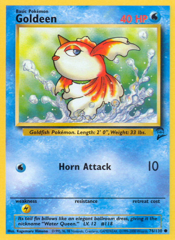 Goldeen (76/130) [Base Set 2] - Pokémon - Card Brawlers | Quebec | Canada |