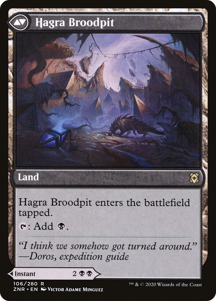 Hagra Mauling // Hagra Broodpit [Secret Lair: From Cute to Brute] - Magic: The Gathering - Card Brawlers | Quebec | Canada |