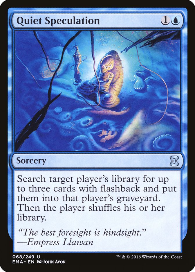 Quiet Speculation [Eternal Masters] - Magic: The Gathering - Card Brawlers | Quebec | Canada |