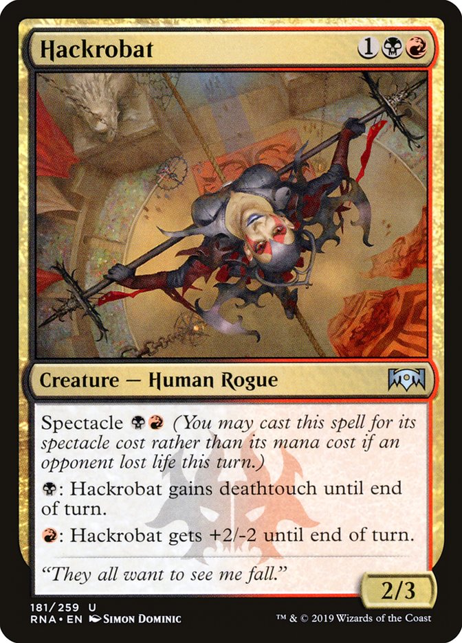 Hackrobat [Ravnica Allegiance] - Magic: The Gathering - Card Brawlers | Quebec | Canada |