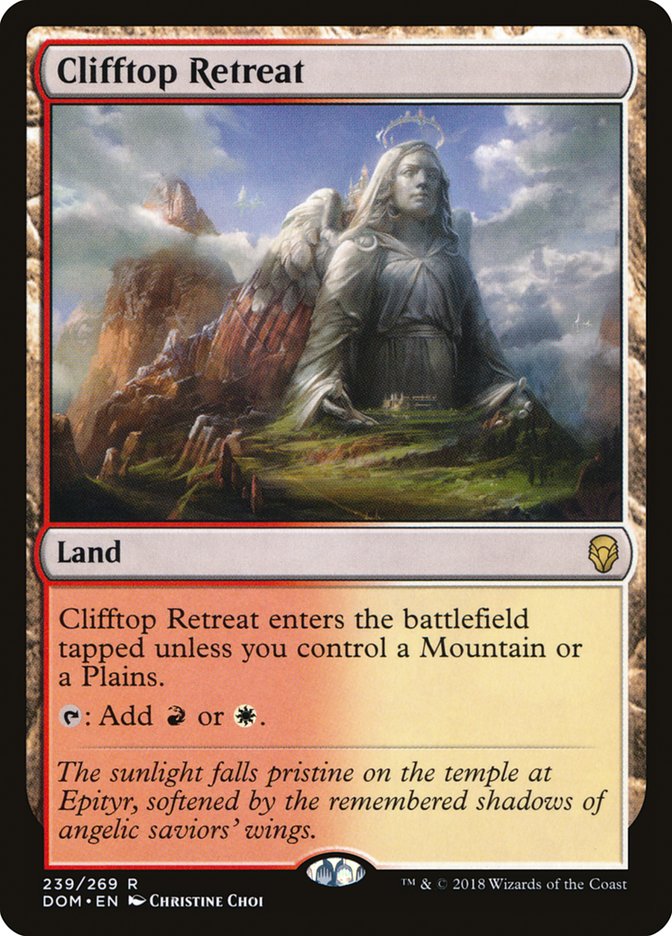 Clifftop Retreat [Dominaria] - Magic: The Gathering - Card Brawlers | Quebec | Canada |