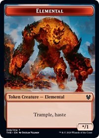 Elemental // Satyr Double-Sided Token [Theros Beyond Death Tokens] - Magic: The Gathering - Card Brawlers | Quebec | Canada |
