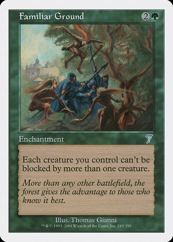 Familiar Ground [Seventh Edition] - Magic: The Gathering - Card Brawlers | Quebec | Canada |