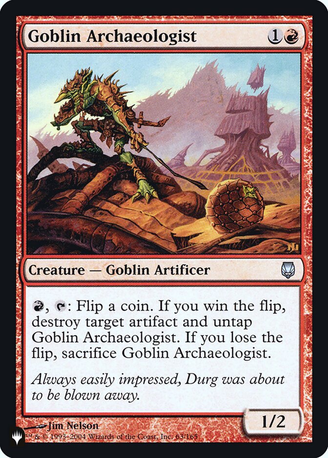 Goblin Archaeologist [Secret Lair: Heads I Win, Tails You Lose] - Magic: The Gathering - Card Brawlers | Quebec | Canada |