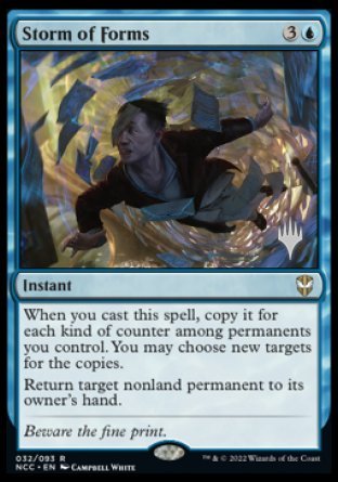 Storm of Forms (Promo Pack) [Streets of New Capenna Commander Promos] - Magic: The Gathering - Card Brawlers | Quebec | Canada |