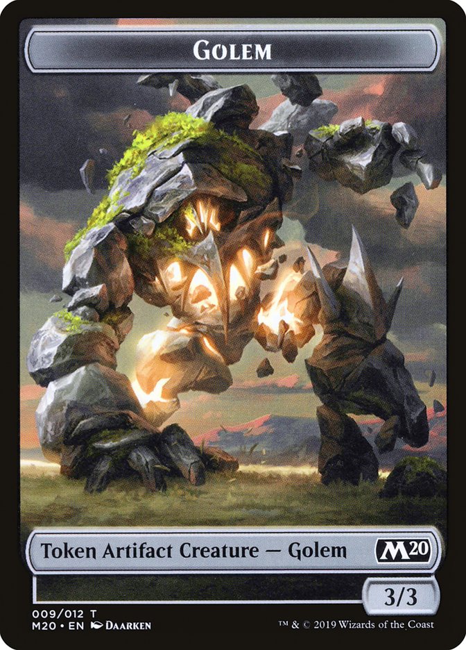 Golem Token [Core Set 2020 Tokens] - Magic: The Gathering - Card Brawlers | Quebec | Canada |