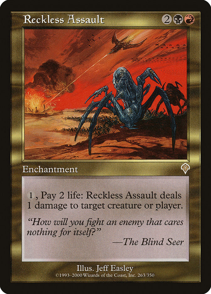 Reckless Assault [Invasion] - Magic: The Gathering - Card Brawlers | Quebec | Canada |