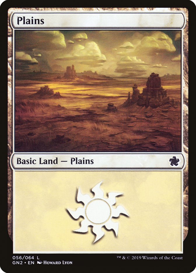 Plains (56) [Game Night 2019] - Magic: The Gathering - Card Brawlers | Quebec | Canada |