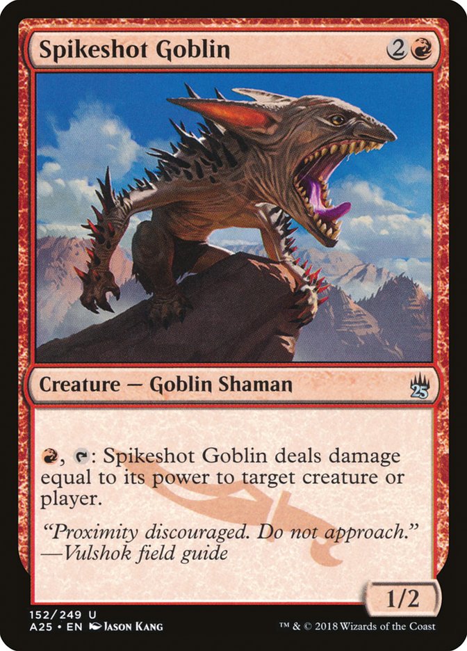Spikeshot Goblin [Masters 25] - Magic: The Gathering - Card Brawlers | Quebec | Canada |