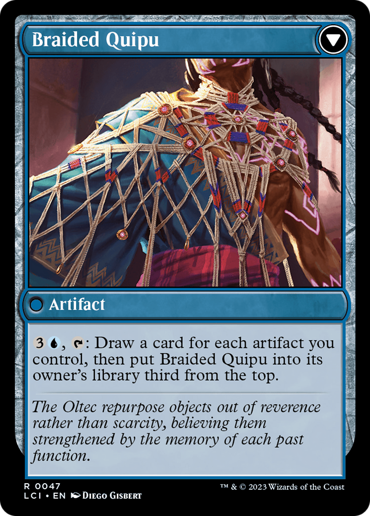Braided Net // Braided Quipu [The Lost Caverns of Ixalan] - Magic: The Gathering - Card Brawlers | Quebec | Canada |