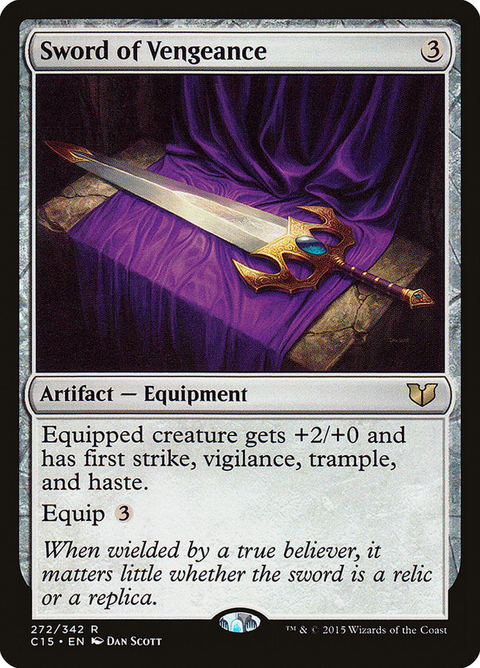 Sword of Vengeance [Commander 2015] - Magic: The Gathering - Card Brawlers | Quebec | Canada |