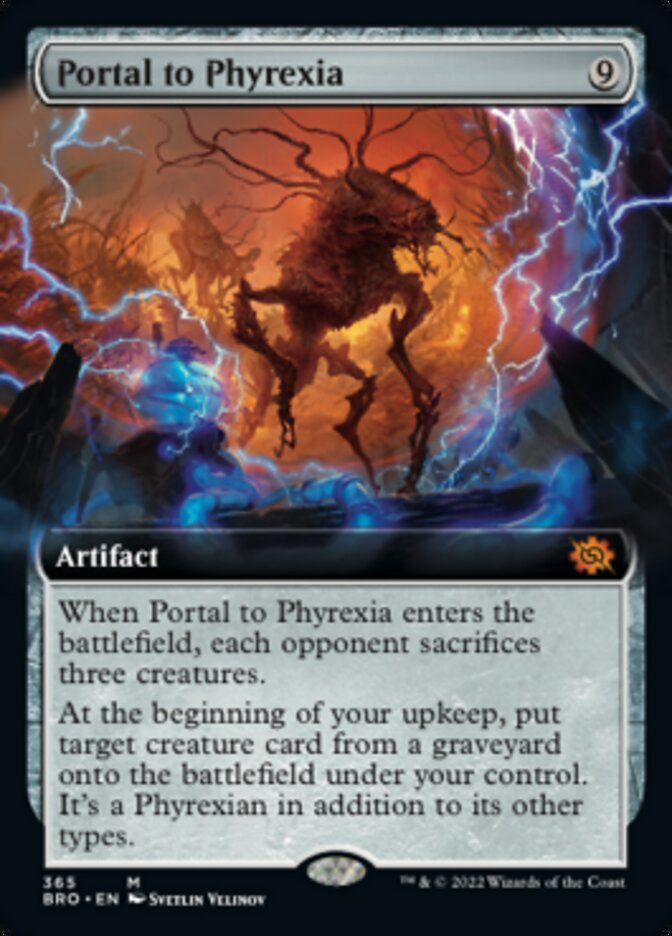 Portal to Phyrexia (Extended Art) [The Brothers' War] - Magic: The Gathering - Card Brawlers | Quebec | Canada |